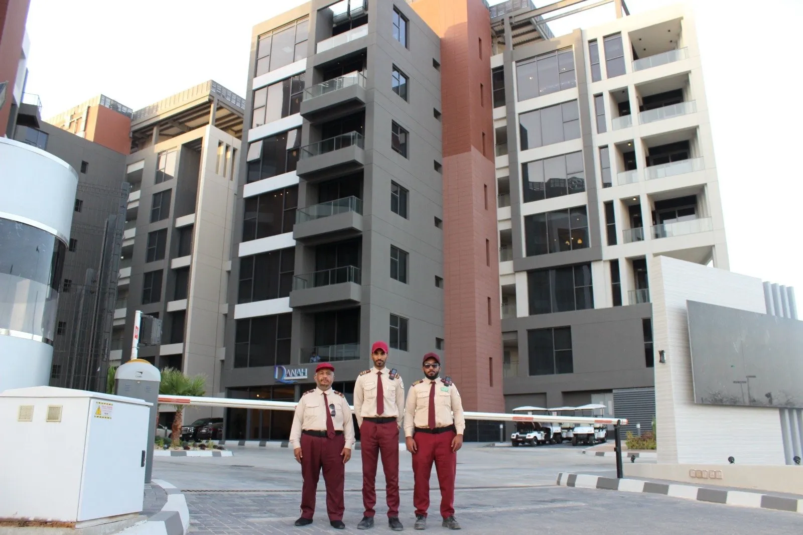 Artal officer guarding a main entrance
